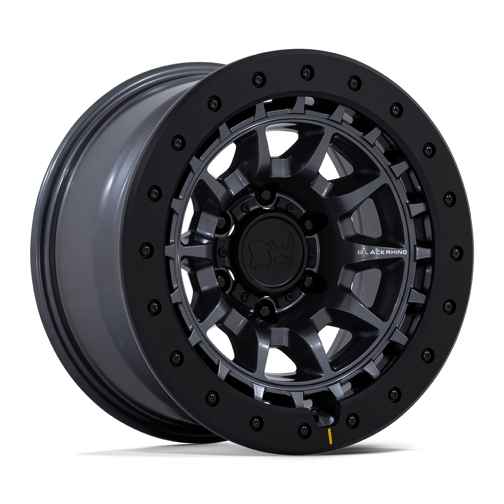Black Rhino Hard Alloys BR016 Tusk 17x8.5 Matte Gunmetal 0mm ET 71.5mm CB 5x127