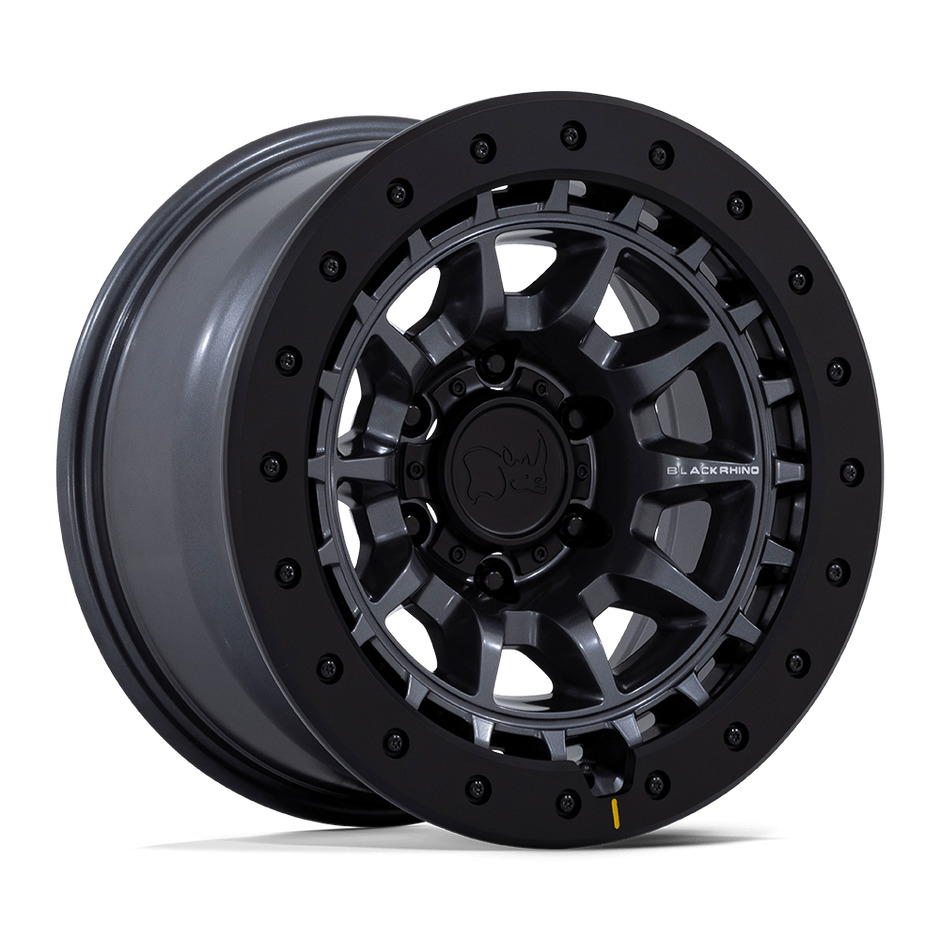 Black Rhino Hard Alloys BR016 Tusk 17x8.5 Matte Gunmetal 0mm ET 71.5mm CB 5x127