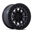 Black Rhino Hard Alloys BR016 Tusk 17x8.5 Matte Gunmetal 0mm ET 71.5mm CB 5x127