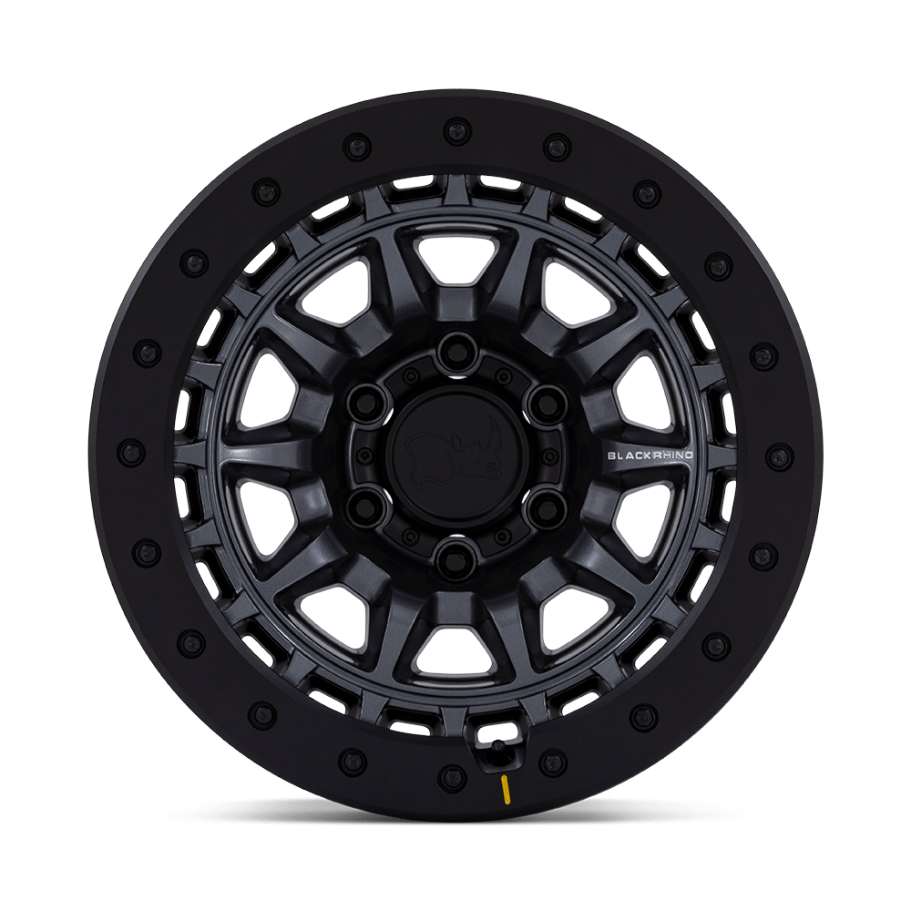 Black Rhino Hard Alloys BR016 Tusk 17x8.5 Matte Gunmetal 0mm ET 71.5mm CB 5x127