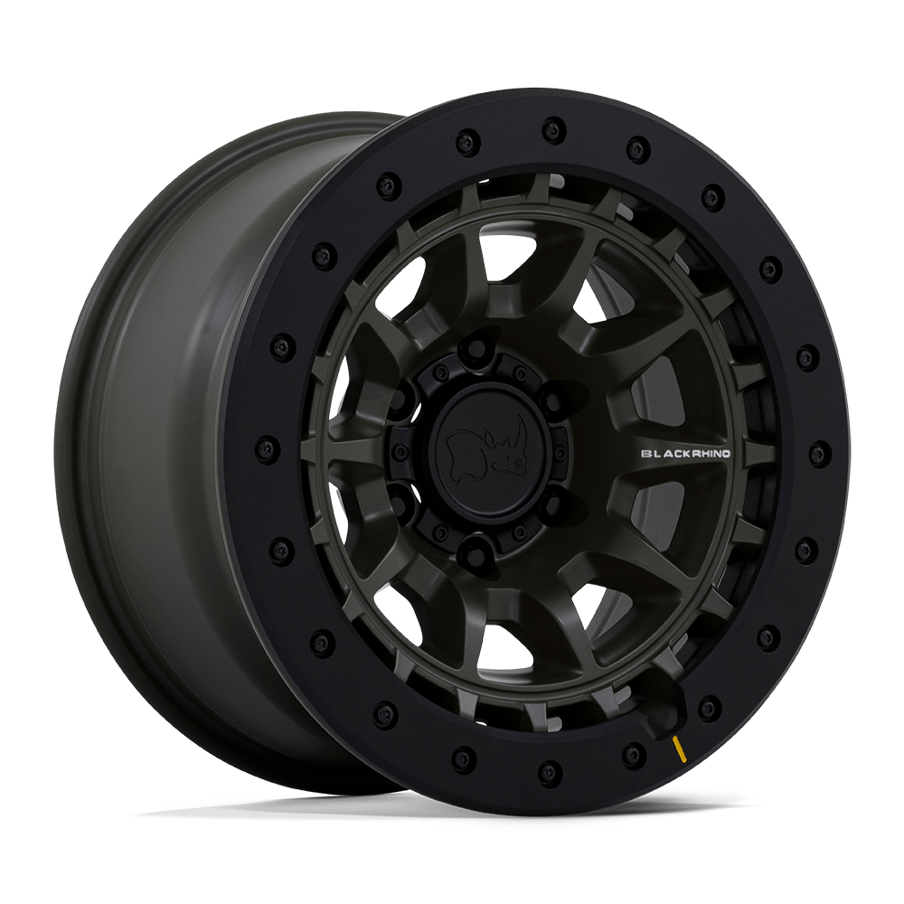 Black Rhino Hard Alloys BR016 Tusk 17x8.5 Olive Drab Green 0mm ET 71.5mm CB 5x127