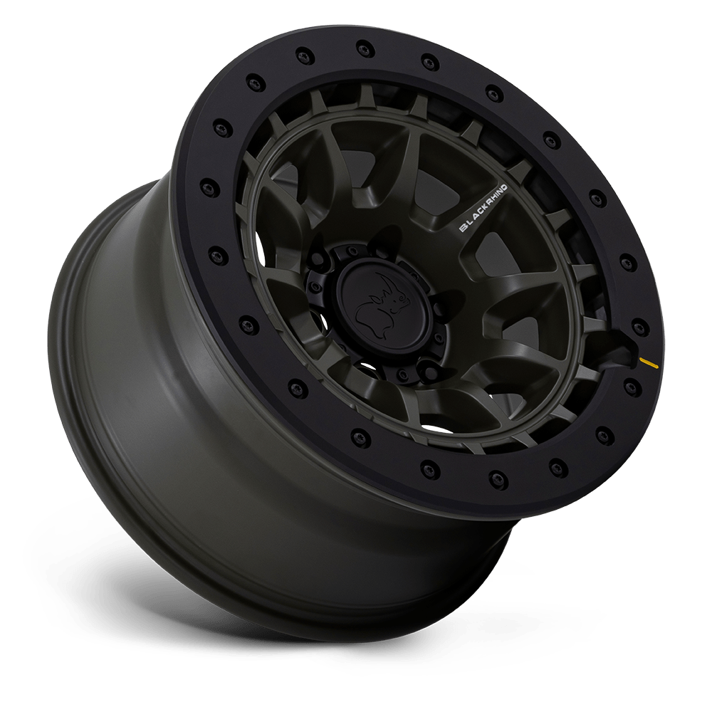 Black Rhino Hard Alloys BR016 Tusk 17x8.5 Olive Drab Green 0mm ET 71.5mm CB 5x127