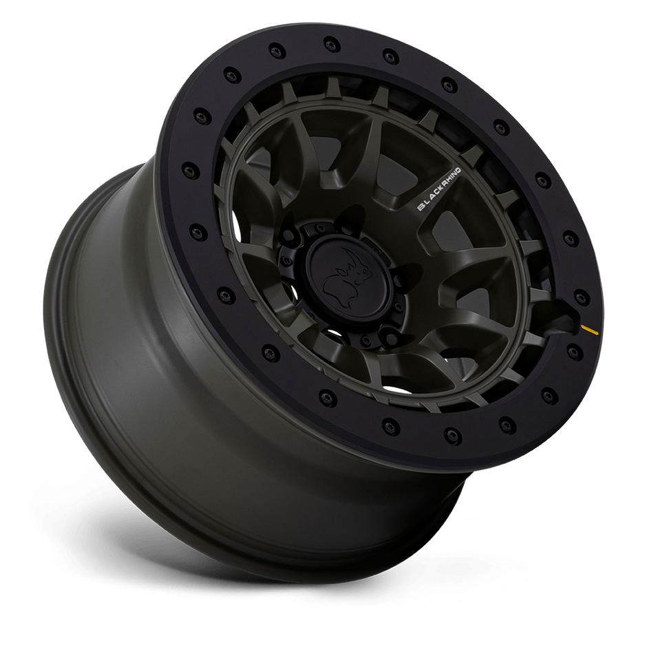 Black Rhino Hard Alloys BR016 Tusk 17x8.5 Olive Drab Green 0mm ET 71.5mm CB 5x127