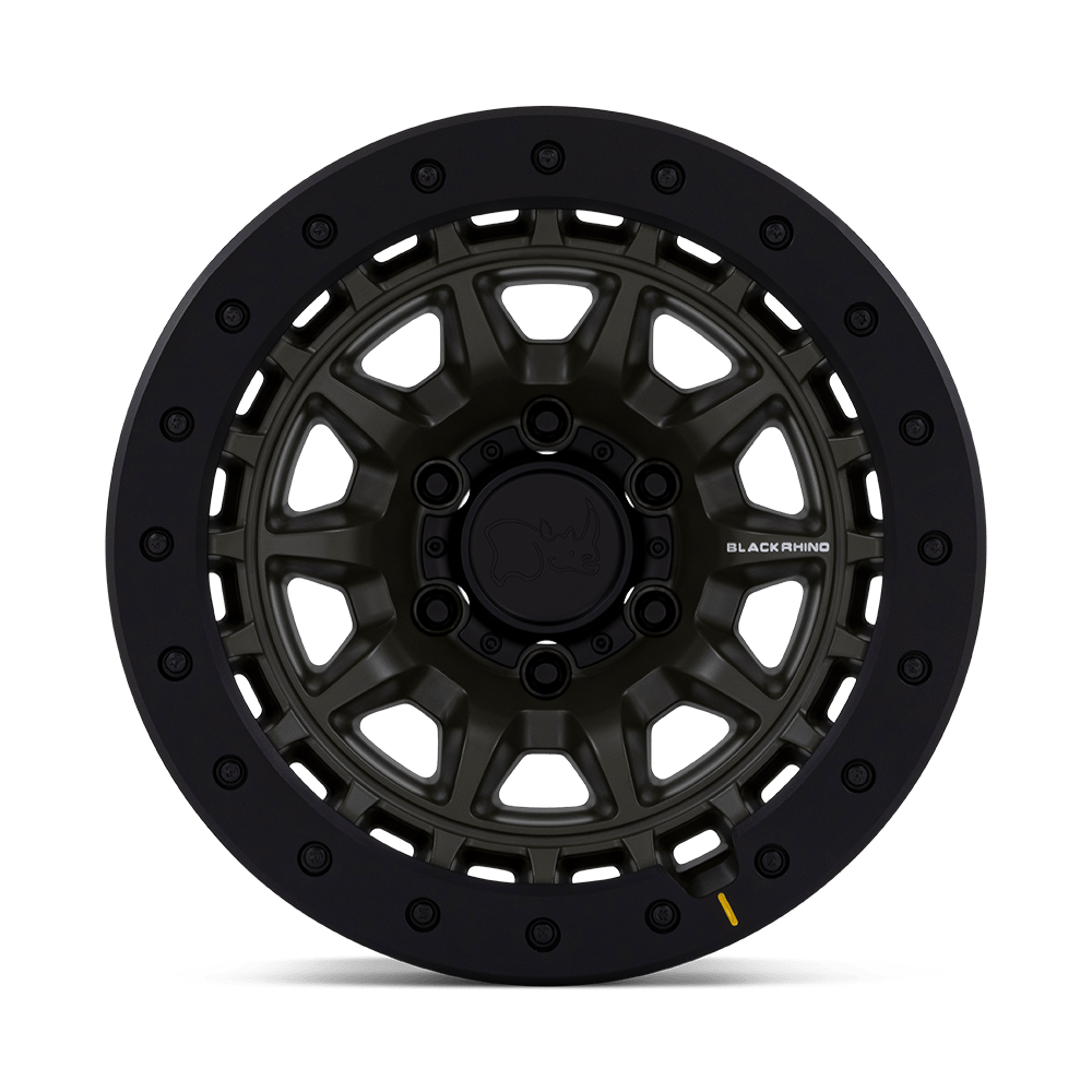 Black Rhino Hard Alloys BR016 Tusk 17x8.5 Olive Drab Green 0mm ET 71.5mm CB 5x127