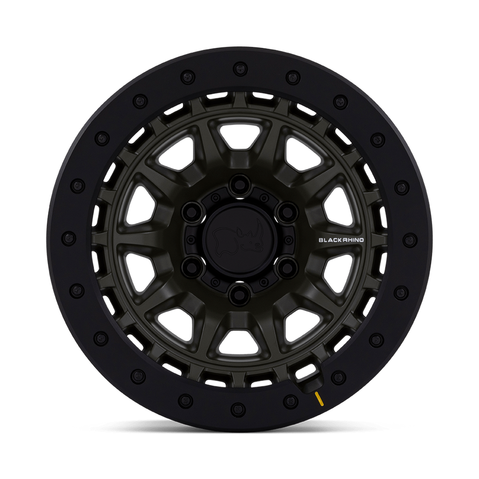Black Rhino Hard Alloys BR016 Tusk 17x8.5 Olive Drab Green 0mm ET 71.5mm CB 5x127