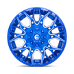 Fuel Wheels D770 Twitch 20x10 Anodized Blue Milled -18mm ET 125.1mm CB 8x170