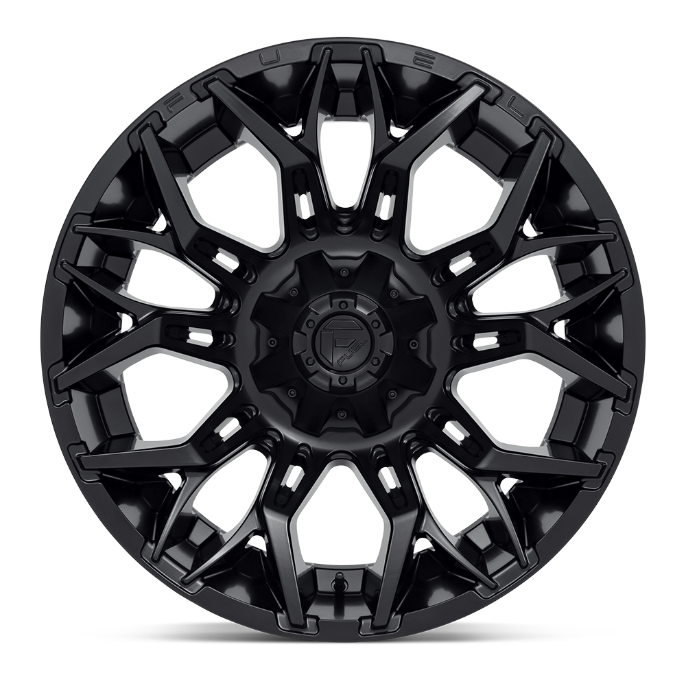 Fuel Wheels D772 Twitch 20x10 Blackout -18mm ET 125.1mm CB 8x170