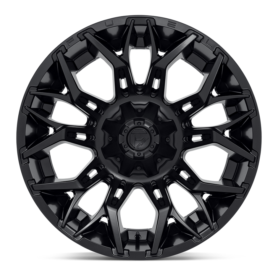 Fuel Wheels D772 Twitch 20x10 Blackout -18mm ET 125.1mm CB 8x170