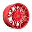 Fuel Wheels D771 Twitch 20x10 Candy Red Milled -18mm ET 125.1mm CB 8x170