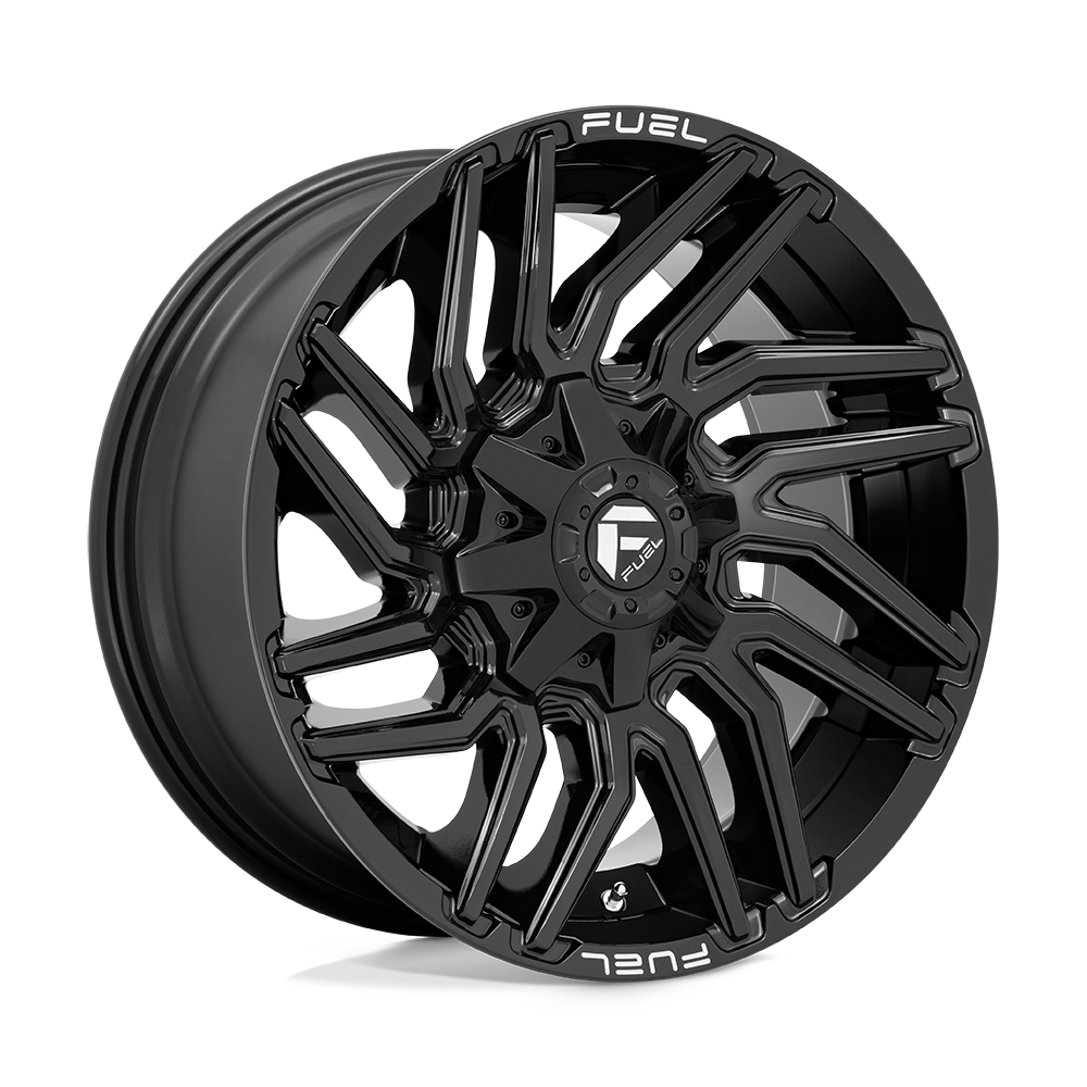 Fuel Wheels D776 Typhoon 20x10 Gloss Black -18mm ET 125.1mm CB 8x170