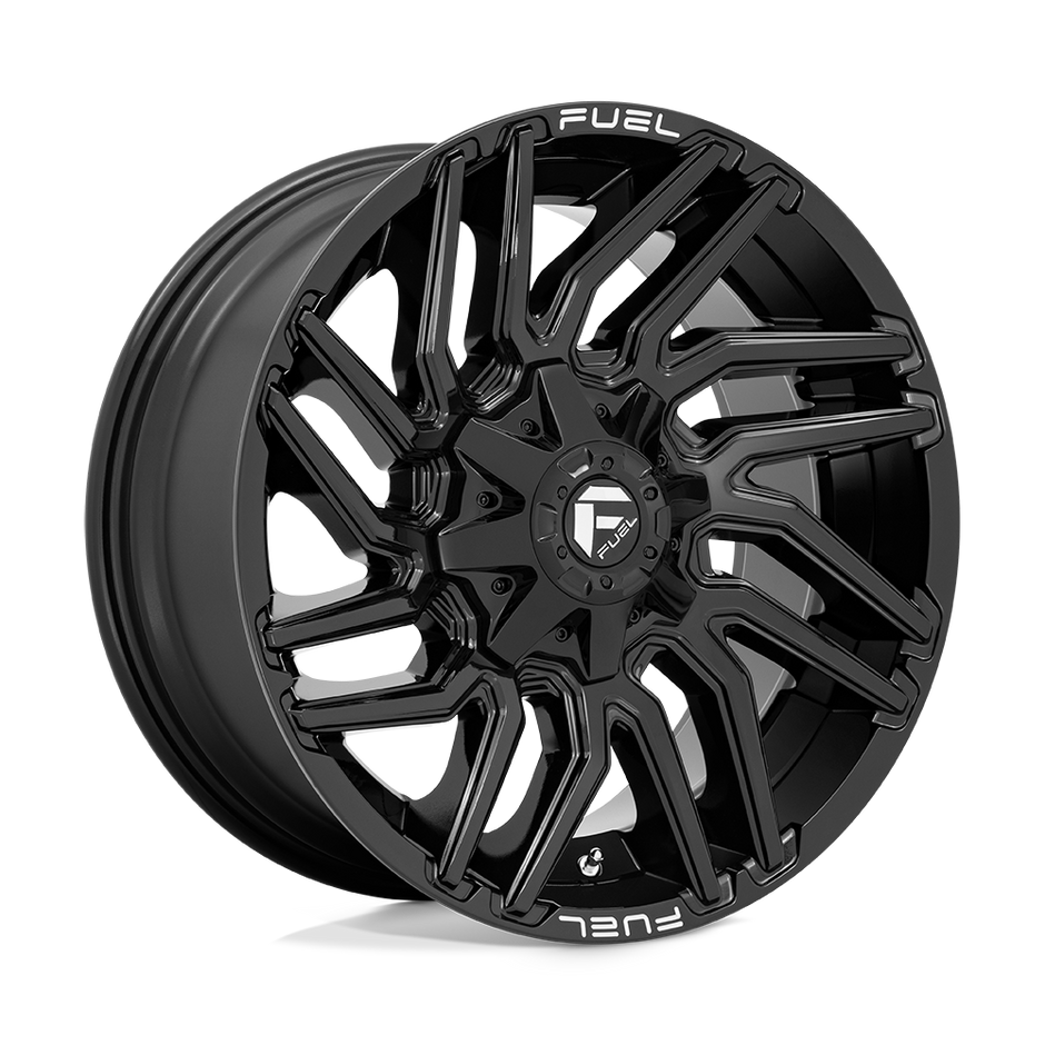 Fuel Wheels D776 Typhoon 20x10 Gloss Black -18mm ET 125.1mm CB 8x170