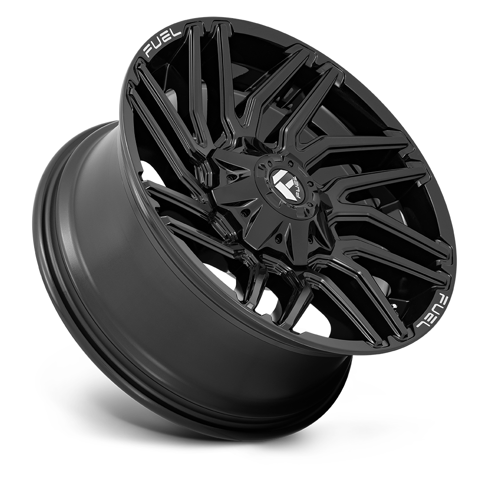 Fuel Wheels D776 Typhoon 20x10 Gloss Black -18mm ET 125.1mm CB 8x170