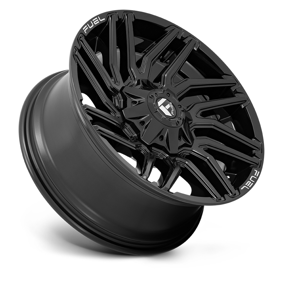Fuel Wheels D776 Typhoon 20x10 Gloss Black -18mm ET 125.1mm CB 8x170