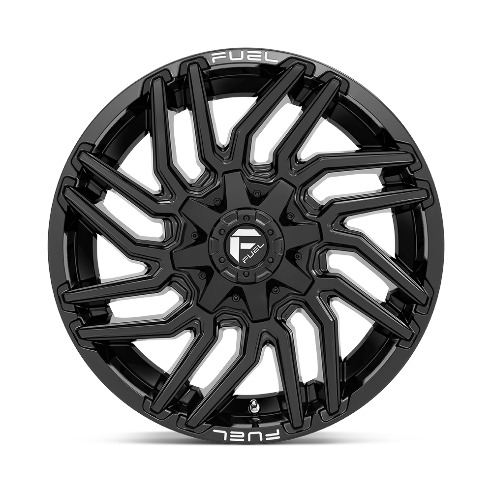 Fuel Wheels D776 Typhoon 20x10 Gloss Black -18mm ET 125.1mm CB 8x170