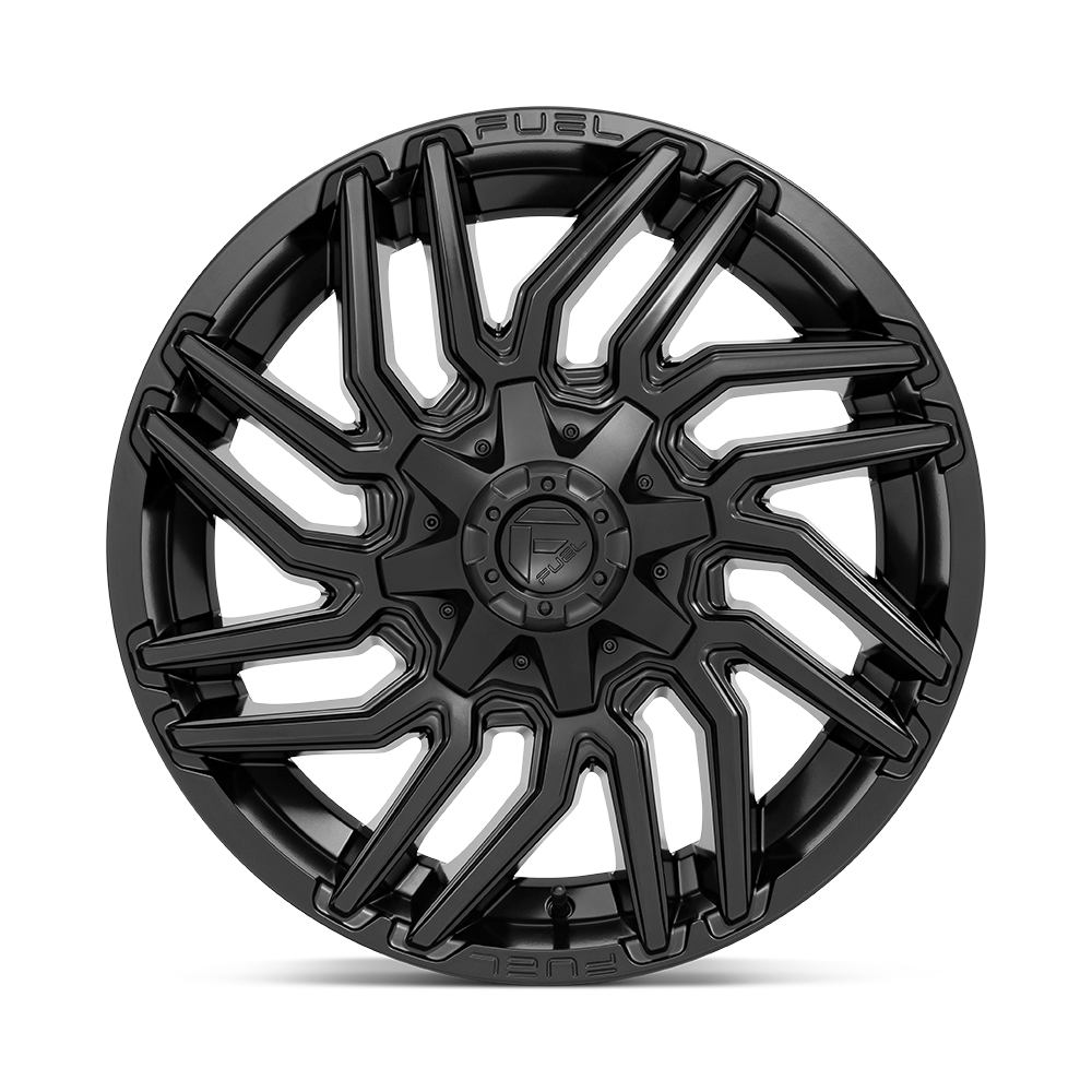 Fuel Wheels D775 Typhoon 20x10 Matte Black -18mm ET 124.2mm CB 8x180