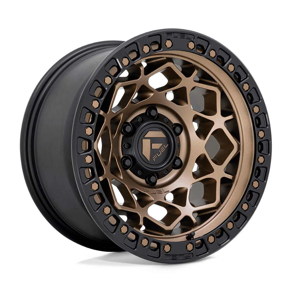 Fuel Wheels D784 Unit 17x9 Gunmetal w/Matte Black Ring -12mm ET 71.5mm CB 5x127