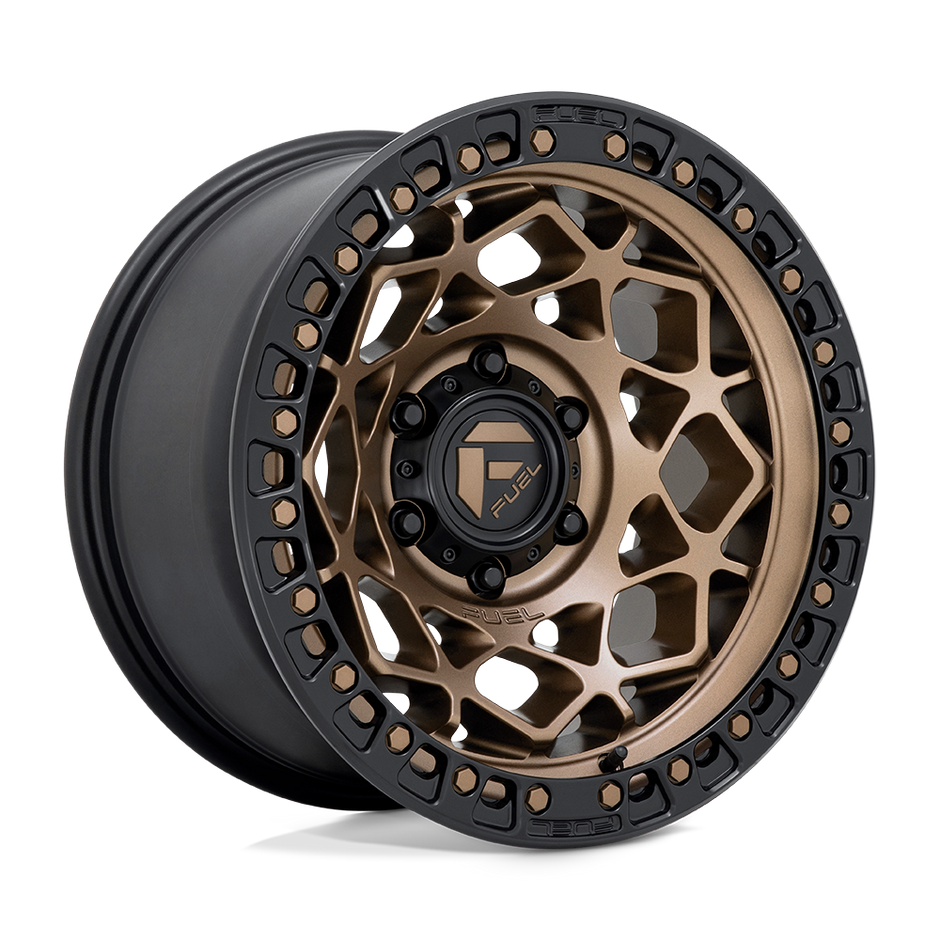 Fuel Wheels D784 Unit 17x9 Gunmetal w/Matte Black Ring -12mm ET 71.5mm CB 5x127
