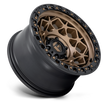 Fuel Wheels D784 Unit 17x9 Gunmetal w/Matte Black Ring -12mm ET 71.5mm CB 5x127
