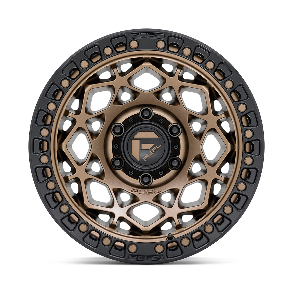Fuel Wheels D784 Unit 17x9 Gunmetal w/Matte Black Ring -12mm ET 71.5mm CB 5x127