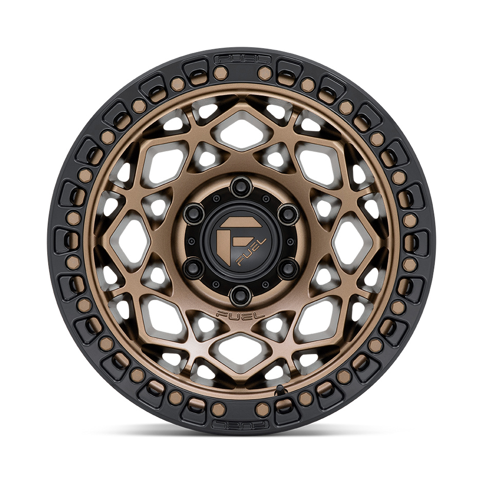 Fuel Wheels D784 Unit 17x9 Gunmetal w/Matte Black Ring -12mm ET 71.5mm CB 5x127