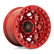 Fuel Wheels D121 Unit Beadlock 17x9 Candy Red -15mm ET 71.5mm CB 5x127