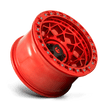 Fuel Wheels D121 Unit Beadlock 17x9 Candy Red -15mm ET 71.5mm CB 5x127