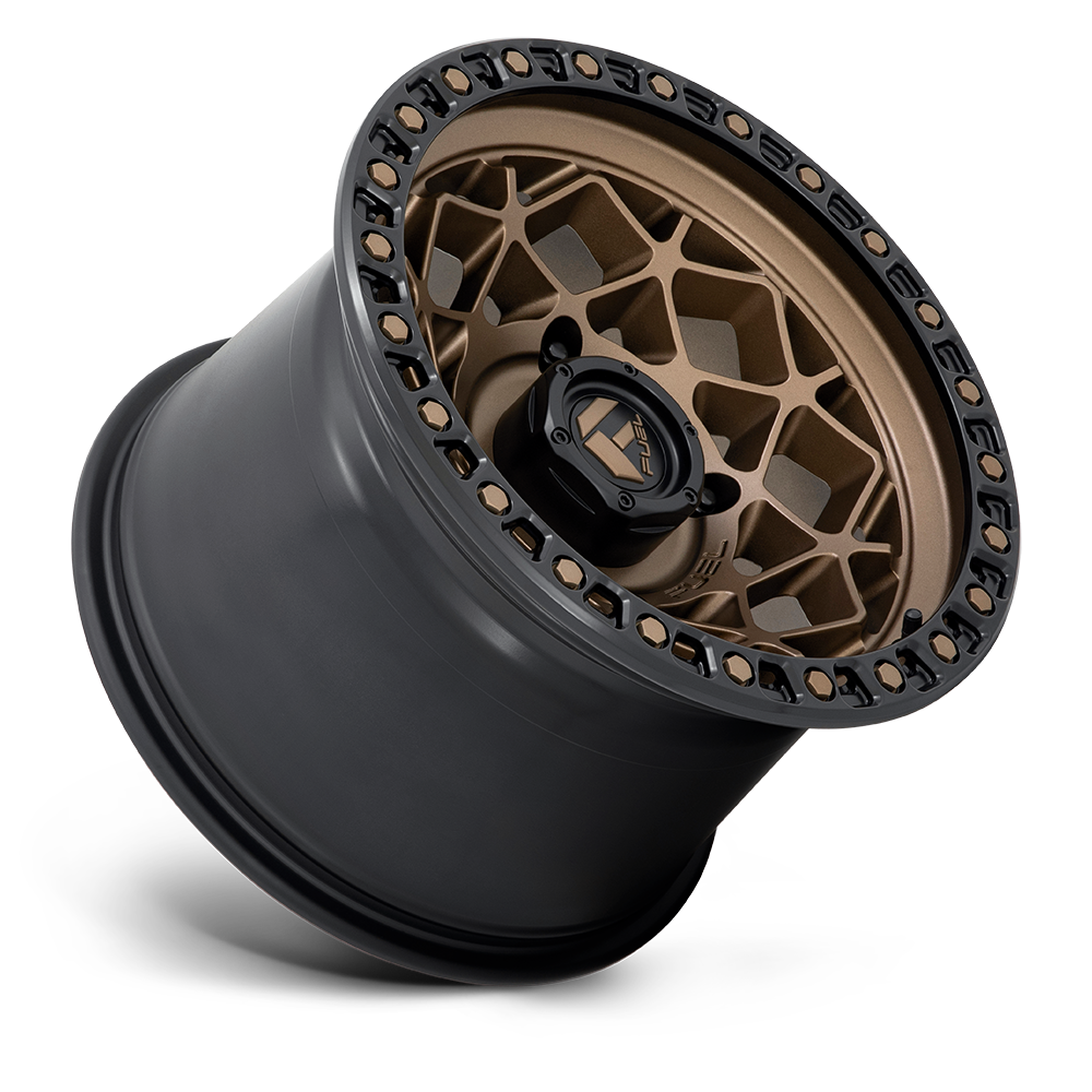 Fuel Wheels D785 Unit UTV 15x10 Bronze W/Matte Black Ring 0mm ET 132mm CB 4x156