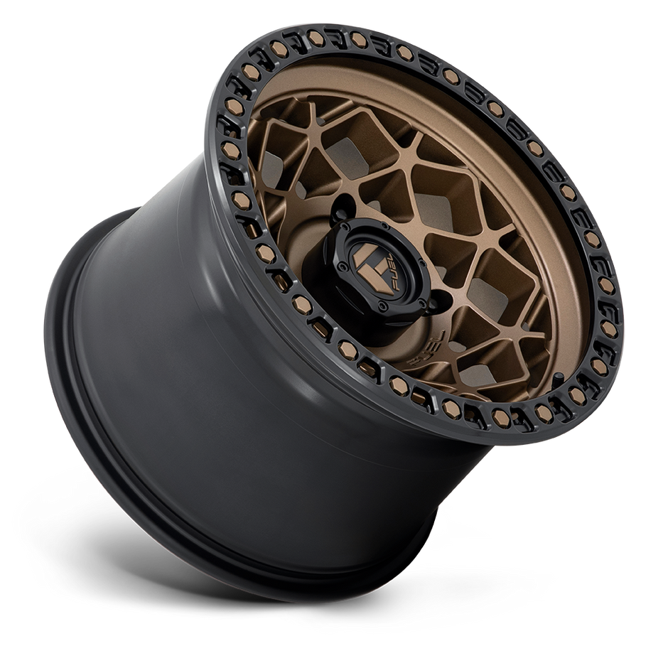Fuel Wheels D785 Unit UTV 15x10 Bronze W/Matte Black Ring 0mm ET 132mm CB 4x156