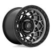 Fuel Wheels D784 Unit UTV 15x10 Gunmetal W/Matte Black Ring 0mm ET 132mm CB 4x156