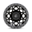 Fuel Wheels D783 Unit UTV 15x10 Matte Black W/Gunmetal Ring 0mm ET 132mm CB 4x156