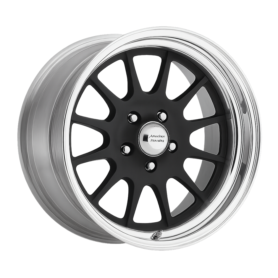 American Racing VN477 15x7 Satin Black Polished 0mm ET 5x101.6