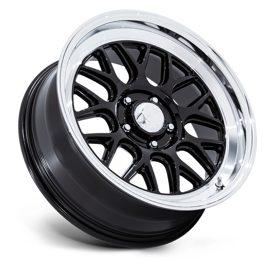 American Racing VN516 G-Force 17x7 Gloss Black w/Diamond Cut Lip 0mm ET 72.56mm CB 5x114.3