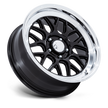 American Racing VN516 G-Force 17x7 Gloss Black w/Diamond Cut Lip 0mm ET 72.56mm CB 5x114.3