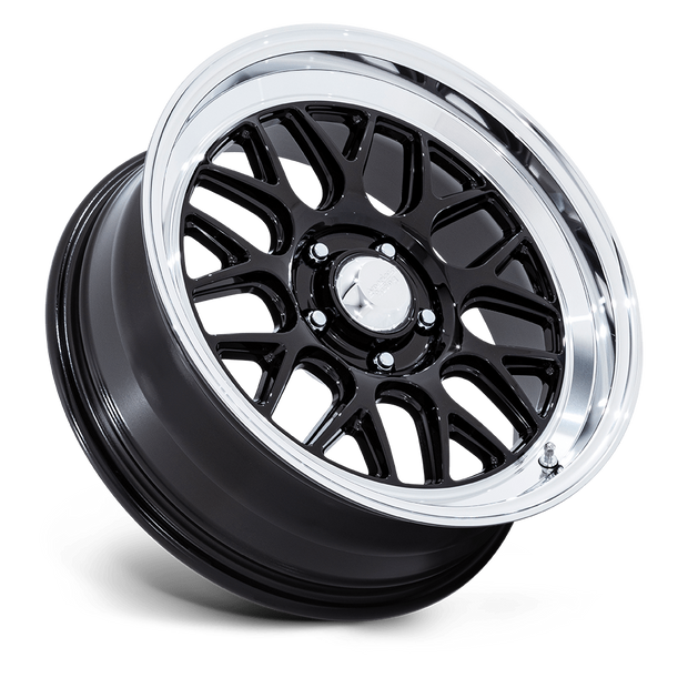 American Racing VN516 G-Force 17x8 Gloss Black w/Diamond Cut Lip 0mm ET 72.56mm CB 5x114.3