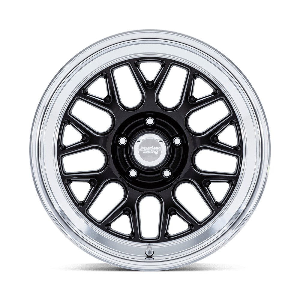 American Racing VN516 G-Force 18x7 Gloss Black w/Diamond Cut Lip 0mm ET 72.56mm CB 5x114.3