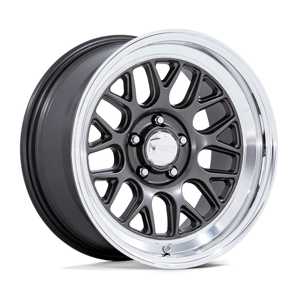 American Racing VN516 G-Force 17x7 Matte Anthracite w/Diamond Cut Lip 0mm ET 72.56mm CB 5x120.65