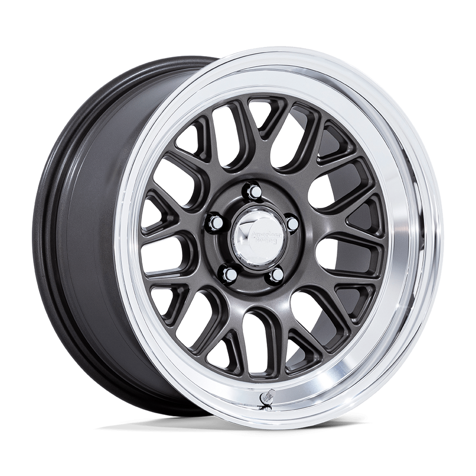 American Racing VN516 G-Force 17x7 Matte Anthracite w/Diamond Cut Lip 0mm ET 72.56mm CB 5x120.65