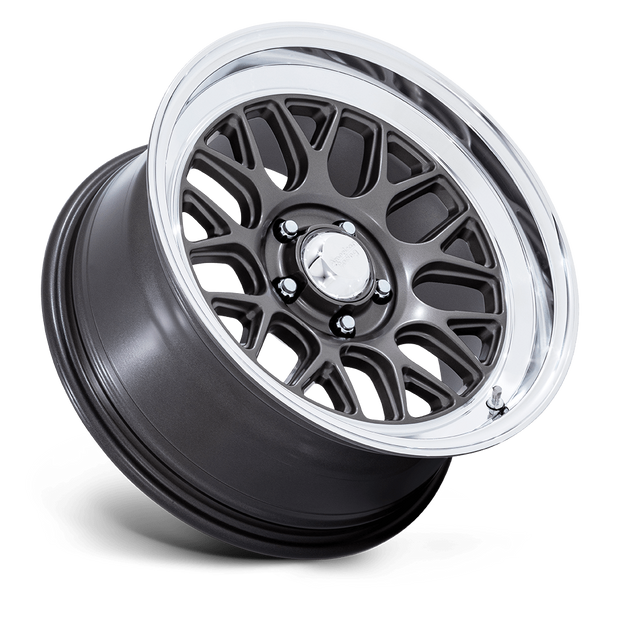 American Racing VN516 G-Force 17x7 Matte Anthracite w/Diamond Cut Lip 0mm ET 72.56mm CB 5x114.3