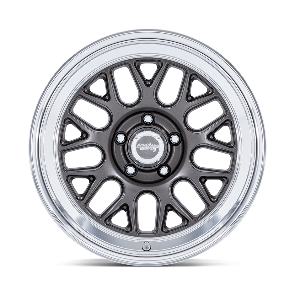 American Racing VN516 G-Force 18x10 Matte Anthracite w/Diamond Cut Lip 0mm ET 73.1mm CB 5x114.3