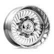 American Force Vader SD forged wheels in polished finish, three-quarter view