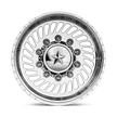 American Force Vader SD forged wheels in polished finish, face view