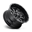 Fuel Wheels D627 Vandal 17x9 Gloss Black Milled 1mm ET 110.1mm CB 5x139.7/5x150