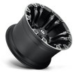 Fuel Wheels D851 Vapor 17x9 Matte Black w/Gray Tint -12mm ET 78.1mm CB 5x114.3/5x127