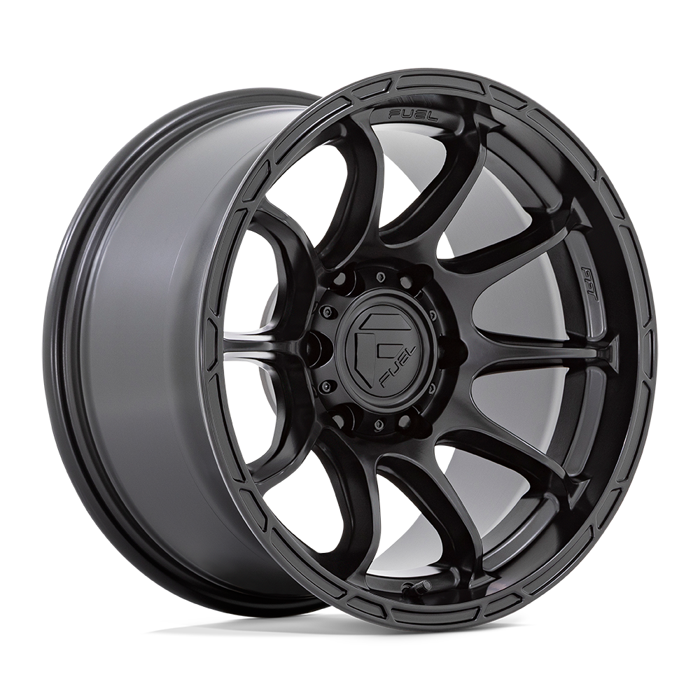 Fuel Wheels D791 Variant 17x9 Matte Black -12mm ET 71.5mm CB 5x127