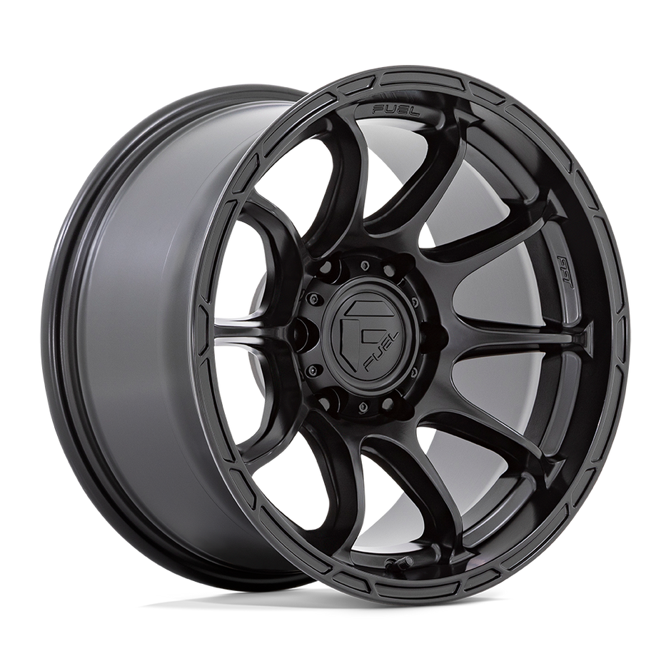 Fuel Wheels D791 Variant 17x9 Matte Black -12mm ET 71.5mm CB 5x127