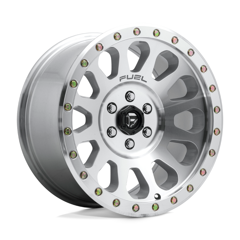 Fuel Wheels D647 Vector 17x8.5 Diamond Cut Machined -6mm ET 108mm CB 6x139.7