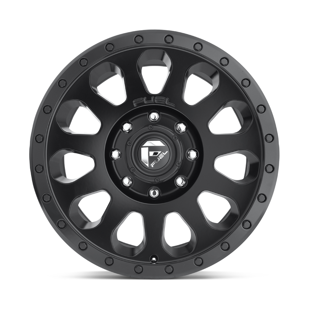 Fuel Wheels D579 Vector 16x8 Matte Black 20mm ET 72.56mm CB 5x114.3