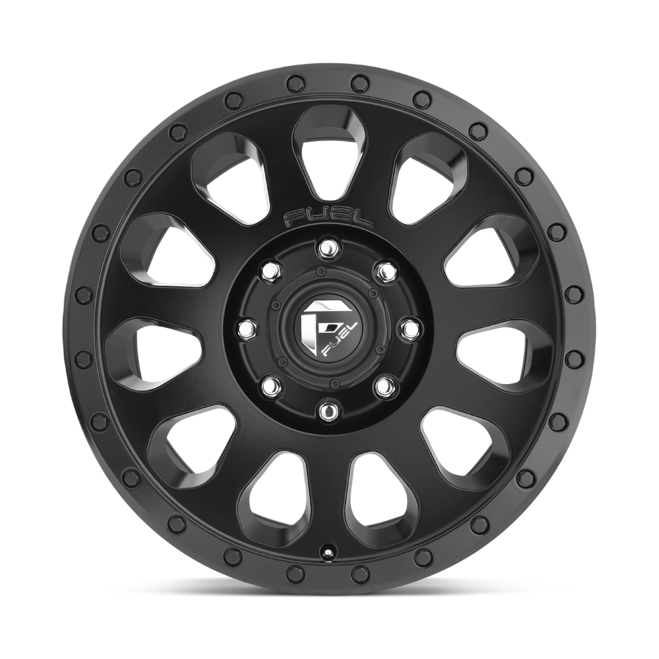 Fuel Wheels D579 Vector 16x8 Matte Black 20mm ET 72.56mm CB 5x114.3