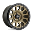 Fuel Wheels D600 Vector 17x8.5 Matte Bronze w/Black Bead Ring 7mm ET 108mm CB 6x139.7