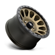 Fuel Wheels D600 Vector 17x8.5 Matte Bronze w/Black Bead Ring 7mm ET 108mm CB 6x139.7